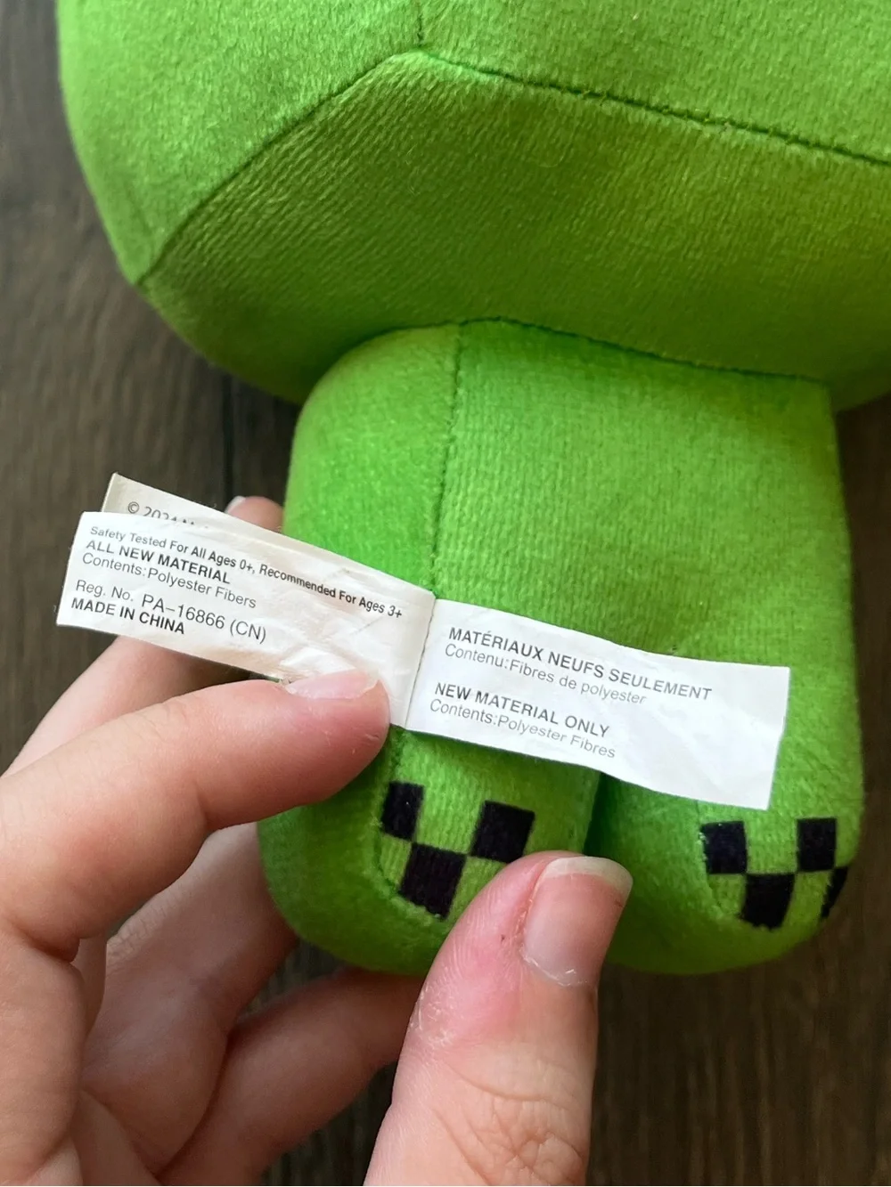 Minecraft Creeper Plush Toy